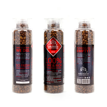 Exótico Cafe Beans: Colombian Coffee (Dark)